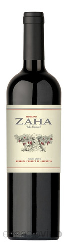 Vino Zaha El Corte X6 Un. De Manos Negras