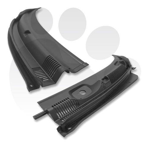 Par Moldura Churrasqueira Original Fiat Argo 17 18 19 20 21