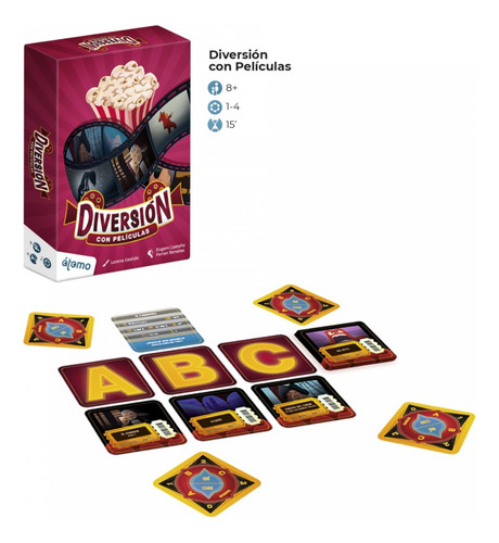 Diversion Con Peliculas - Juego Familiar Tipo Trivia