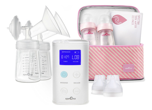 Spectra Blunded 9 Plus Extractor Leche Eléctrico 9 Plus Y Kit Hielera
