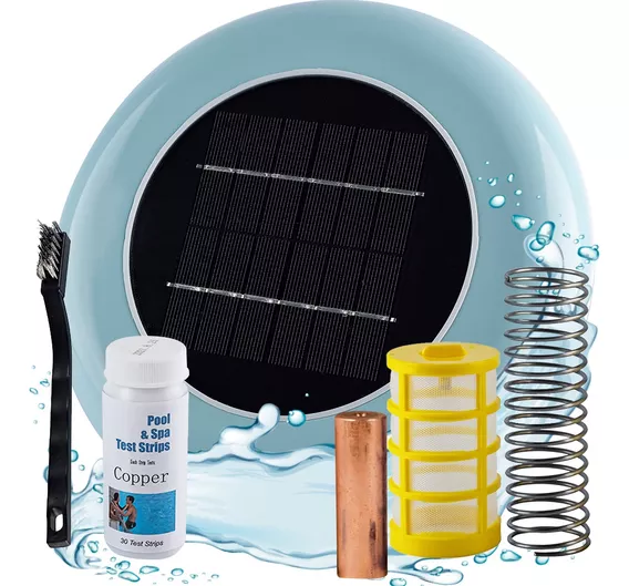 Ionizador Solar Piscinas Boya Piletas Ahorra 90% Cloro Eco