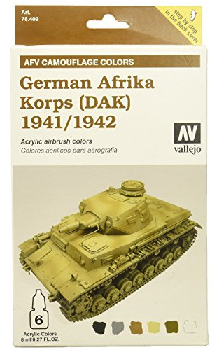 Vallejo 1941-1942 German Africa Korps (dak)