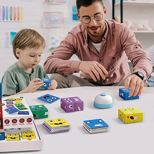 El Cubo De Rubik Que Cambia La Cara Bloquea La Interacción E 