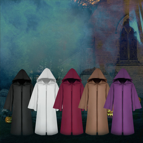 Capa Con Capucha Para Fiesta, Halloween, Cosplay, Halloween,