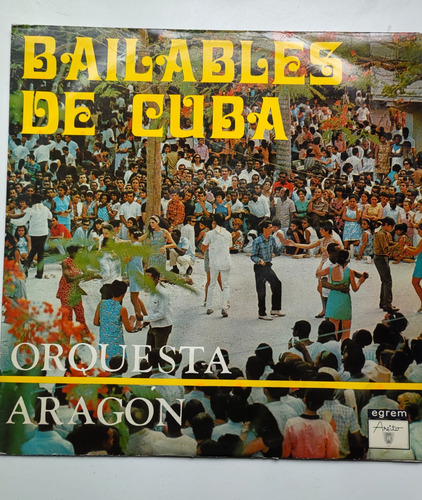 Vg Vinilo Lp Orquesta Aragon - Bailables De Cuba Estándar (Usado)