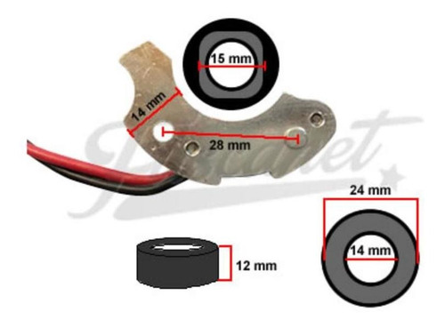 Imagen 2 de 5 de Vw Fusca Modulo Encendido Electrónico Hotspark Fusca Kombi
