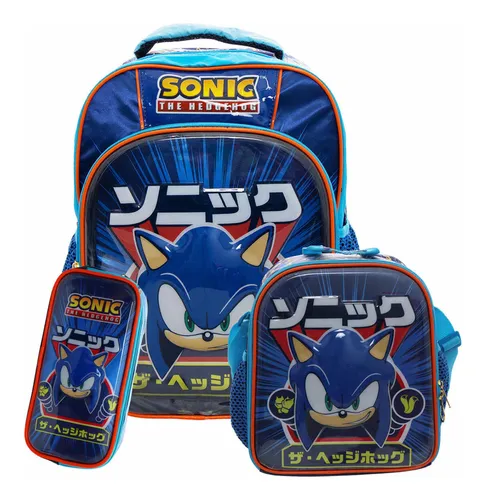 Lonchera para Niños Sonic Up Tela con PVC Scool SCOOL