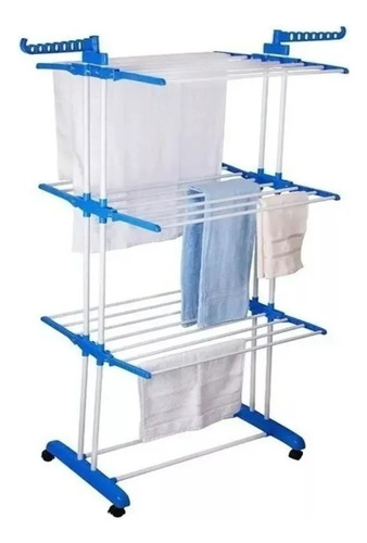 Tendedero Colgador Secador De Ropa Plegable Jby. Topy Multicolor