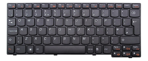 Teclado Lenovo S10-3 S100 S110 S10-3s 25010047 25010968 Negro Inglés Uk