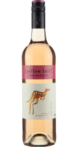 Vinho Australiano Yellow Tail Moscato Rose 750ml