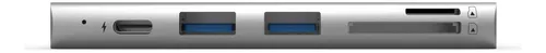 Conmutador Usb C De 5 Puertos Usb C Lector Sd/micro Sd