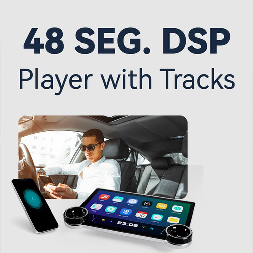 Para Coche Estéreo Radio Android Carplay Gps Pantalla