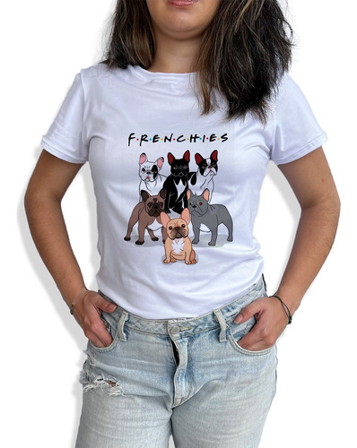 Camiseta Mujer Frenchies