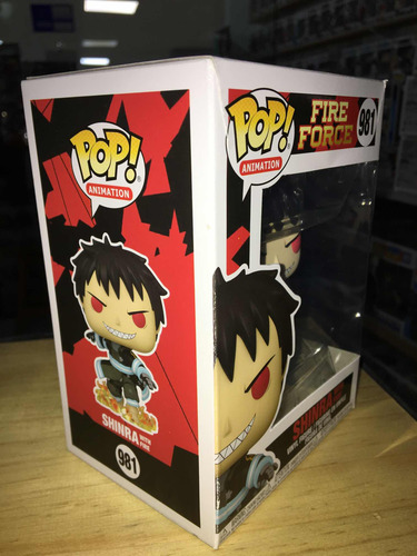 Funko Pop Animation Fire Force Shinra Con Fuego