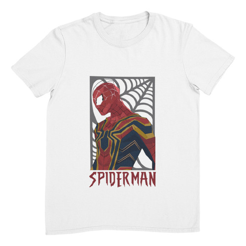 Playera Personalizada Spiderman Hombre Araña Marvel Niño 02 