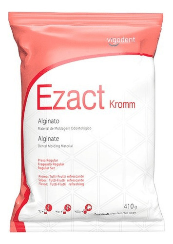 Alginato Ezact Kromm Presa Regular - Vigodent 410g