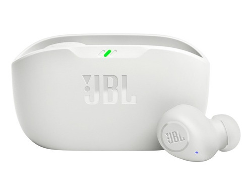 Auriculares Bluetooth Jbl Wave Buds Blanco - Mobilestore