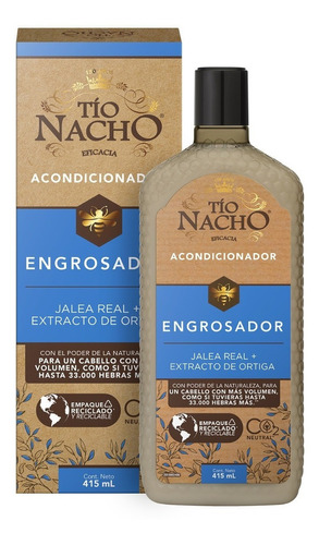 Acondicionador Tío Nacho Engrosador X 415 Ml