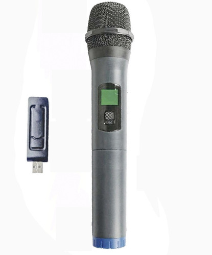 Microfono Inalambrico Usb Reseptor Uhf Bajo Ruido As180