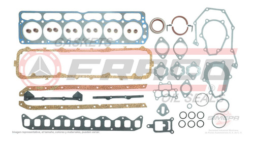 Juego Juntas Dodge Charger L6 3.7l 12v 225 Cid 1968-1976