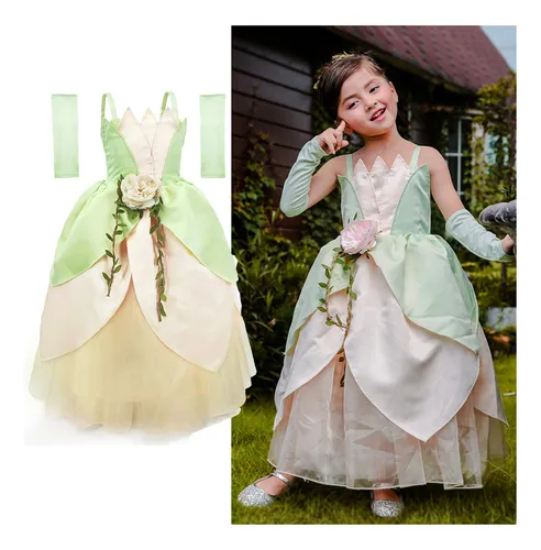 Vestido de tiana para niña sales