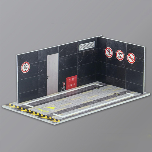 Coche De Pvc Modelo Diorama Estacionamiento 1/24 Coche K