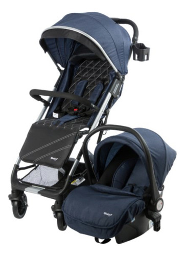 Coche Cuna De Paseo Bebe, Con Canasta Porta Bebe Car Seat
