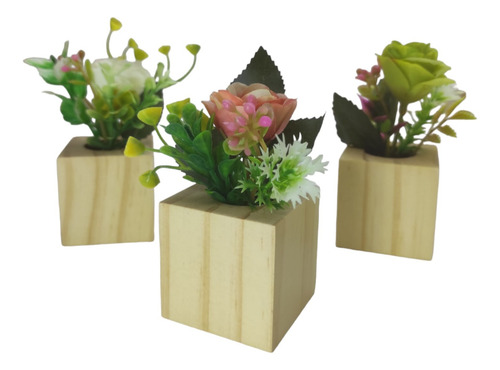 Macetas Con Plantas Artificial Pack X 10 Cuanto Te Busque