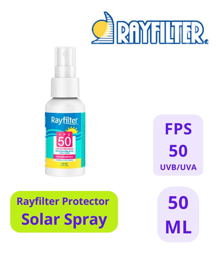 Rayfilter Protector Solar Spray Fps 50 50ml - 1uds