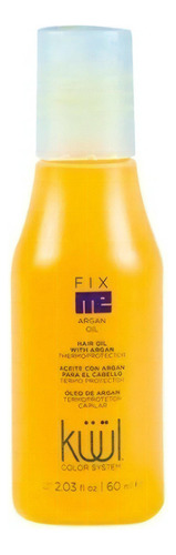 Tratamiento Aceite De Argán Kuul Fix Sellador De Puntas 60ml