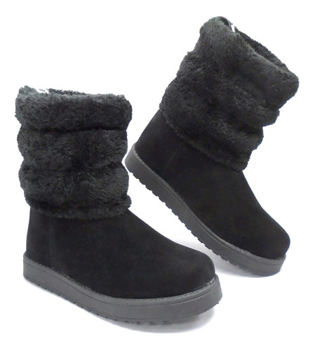 Imagen 1 de 6 de Pantubota Australiana Bota Mujer Corderito Abrigada Love