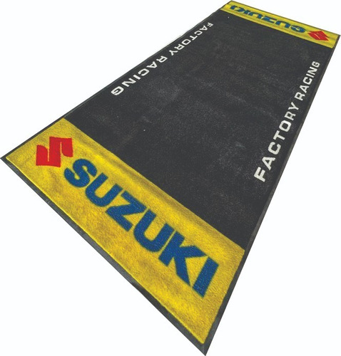 Alfombra Suzuki Racing 90x200cm Mx Motocross Qpg Team