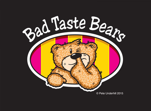 Peluche Oso Con Piercings Bad Taste Bears Original 25 Cms