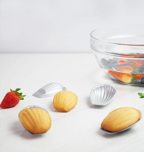! Molde Antiadherente For Hornear J Madeleine For Tartas, 12