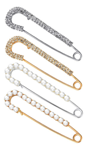 Broches De Mujer, Clips De Suéter Para Chal De Perla De Y
