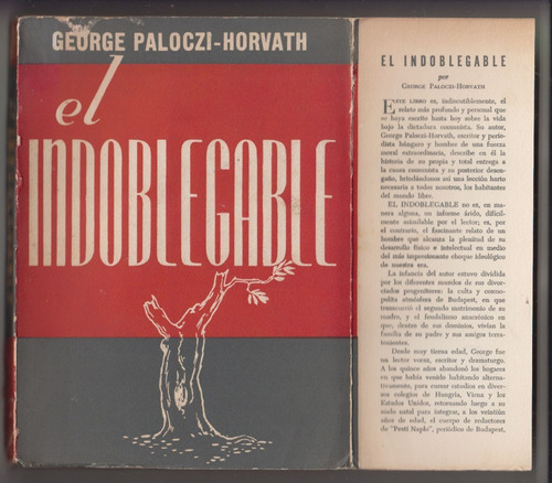 Hungria El Indoblegable George Paloczi Horvath Autobiografia