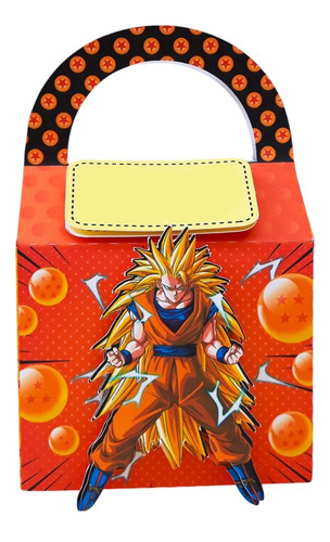 10 Cajitas Para Golosinas De Dragon Ball