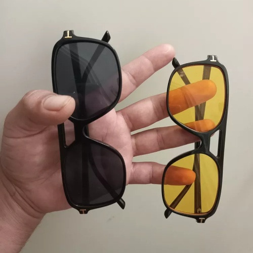 Gafas De Sol Vintage Rectangulares Estilo Retro De Diseñador