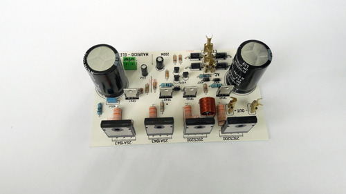 Placa 200w Com Fonte Embutida, Ativar Caixa,sub,amplificador