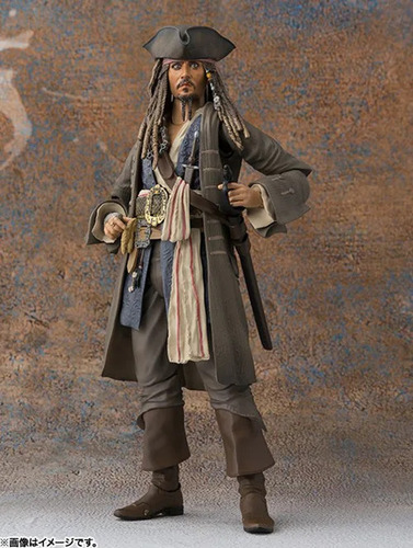 . Figura De Ação Do Capitão Jack Sparrow Da Shf Caribbean