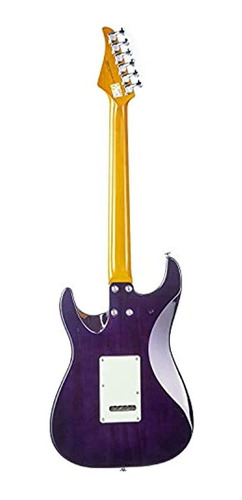 Guitarra Eléctrica Eart Nk-c3 Con Diapasón De Arce De 6 Cuer