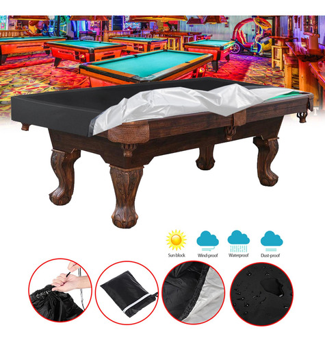 Protector De Cubierta De Mesa De Billar 235cmx135cmx20cm