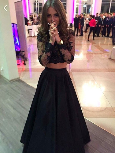 Vestido Dos Piezas Fiesta Gala Egreso - G16