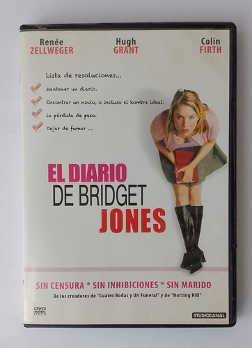 El Diario De Bridget Jones Dvd Original- Usado- Impecable