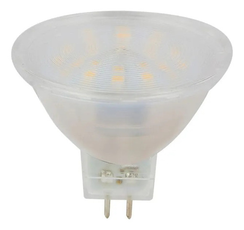 Lampara Led Mr16 Plastico 3w 127v 200lm  Mr16-smdled/3w/30