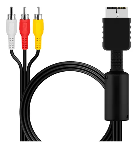 comprar Cable Av Vídeo Audio Rca Para Playstation Ps1 Ps2 Ps3 