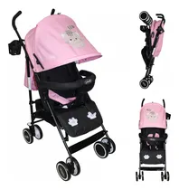 Comprar Carriola De Paseo Ibaby Aleé 644140 Rosa Con Chasis Color N