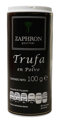 Trufa En Polvo Zaphron 100grs