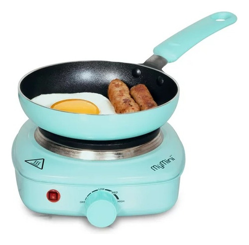 Mymini Sarten Electrico / Juego De Cocina Urbana De 2 Piezas