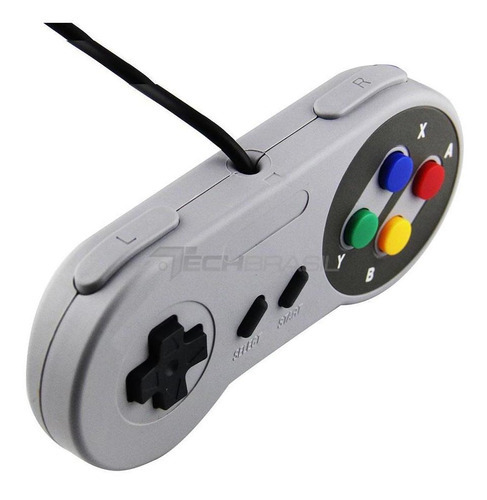 Controlador USB para emulador de PC Mac Super Nintendo Snes